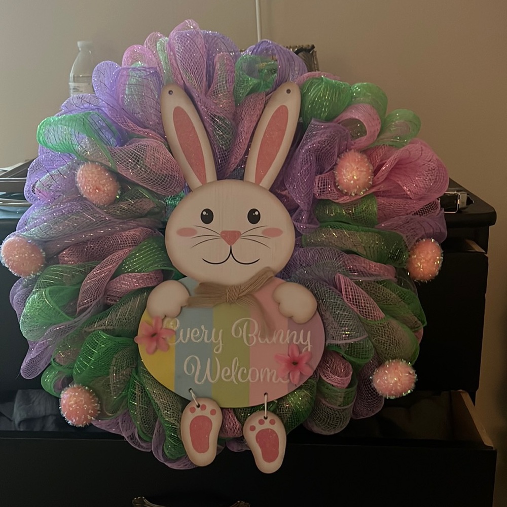 Easter wreath - Picture 1 of 1